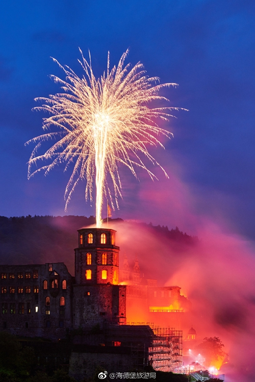 海德堡今年夏季最后一场焰火盛典将闪耀夜空