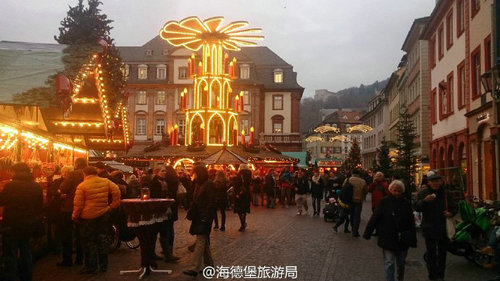 海德堡圣诞市场隆重拉开序幕